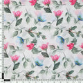 Flower With Olive Leaf Digital Printed Fabric - Weightless – we 0 ma0109 110 flower with olive leaf digital printed fabric weightless 4