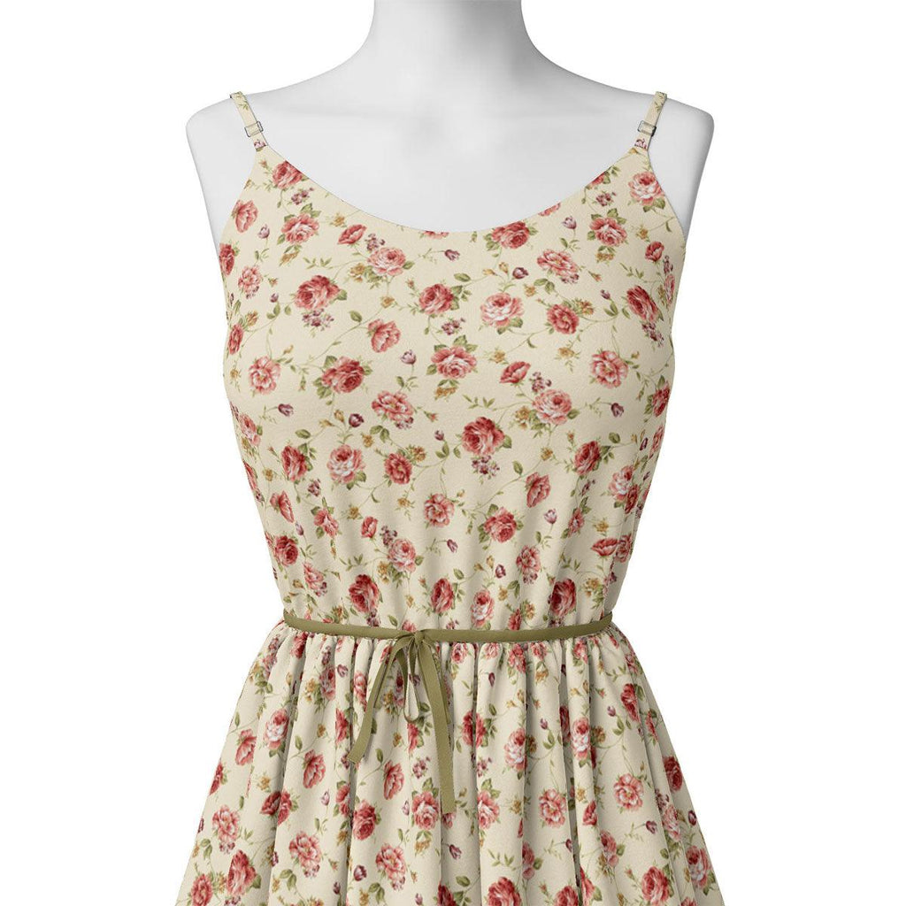 Cream Flower Weightless Printed Fabric – we 0 ma012207 110 cream flower weightless printed fabric 2