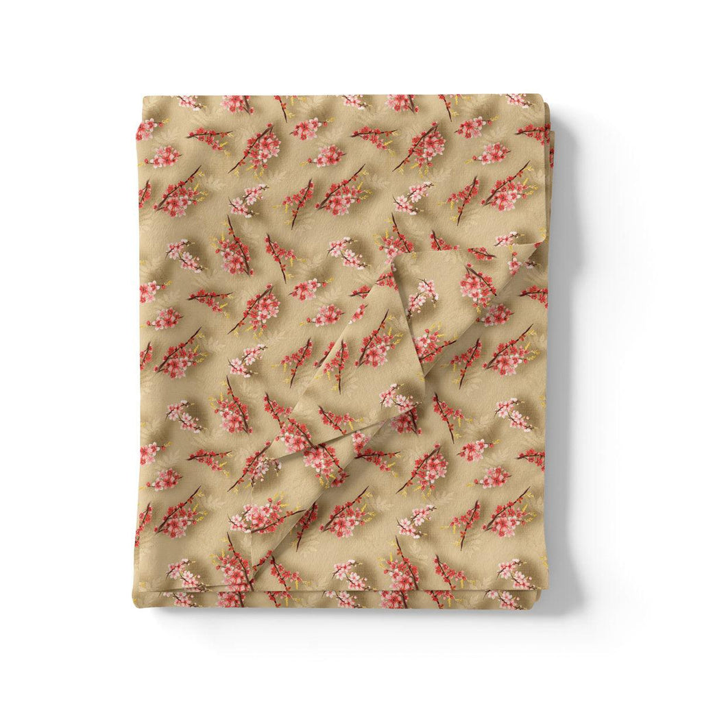 Coffee Floral Weightless Printed Fabric – we 0 ma012216 110 coffee floral weightless printed fabric 3