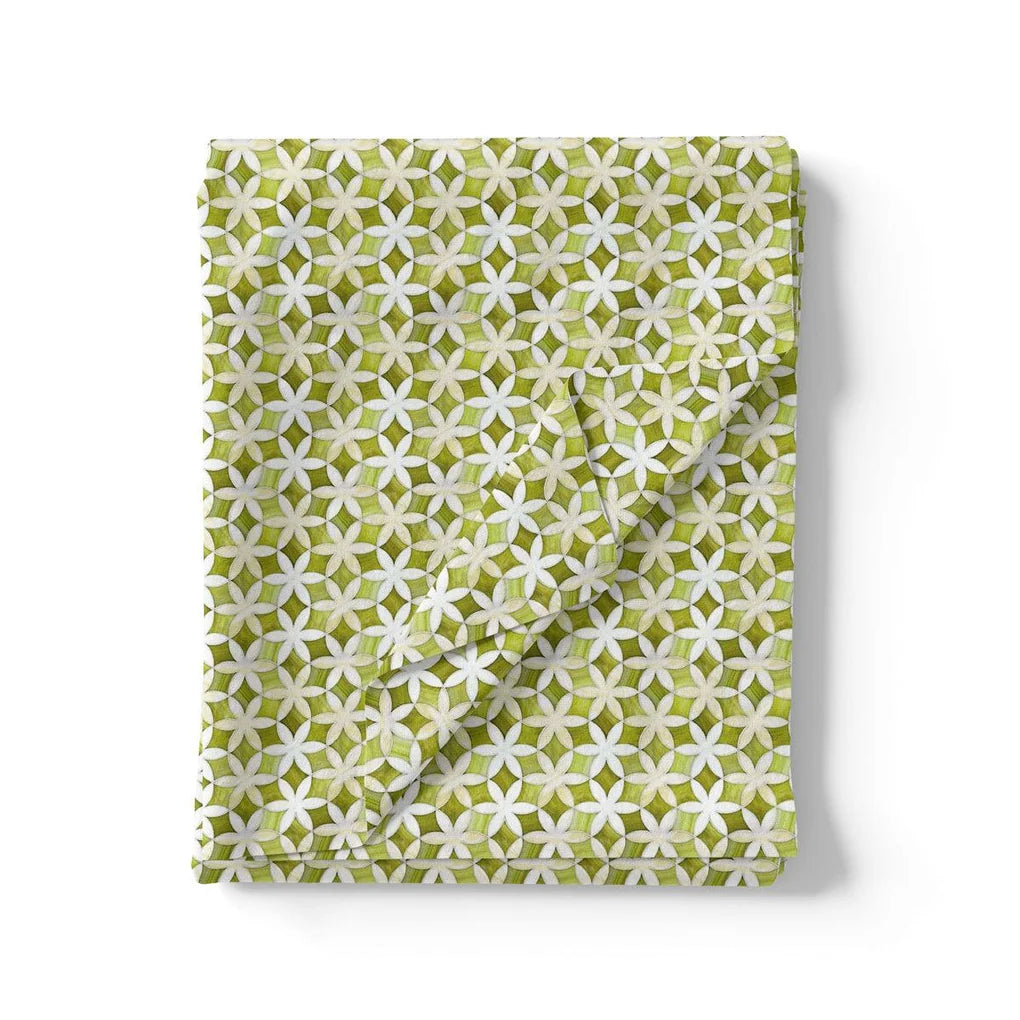 Green Flower Weightless Printed Fabric – we 0 ma0125 110 green flower weightless printed fabric 3