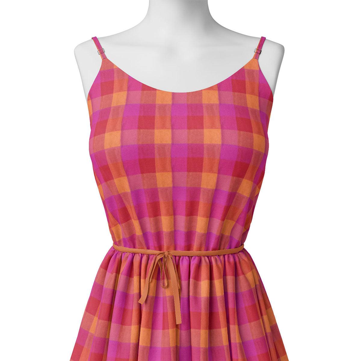 Orange Buffalo Check Weightless Printed Fabric – we 0 ma01252 110 orange buffalo check weightless printed fabric 2 59bb45c1 381a 4804 97de e8cee49bad67