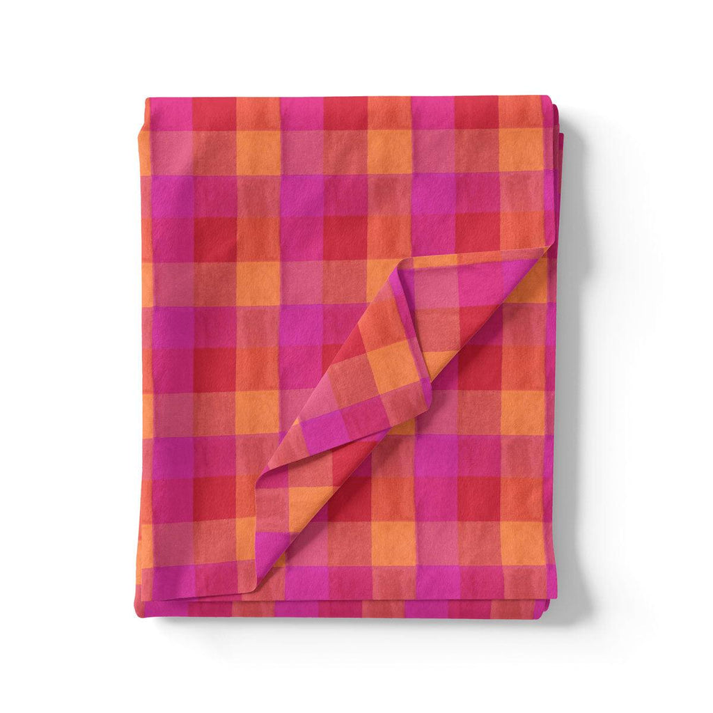 Orange Buffalo Check Weightless Printed Fabric – we 0 ma01252 110 orange buffalo check weightless printed fabric 3