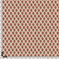 Red Flower Motif Block Digital Printed Fabric - Weightless – we 0 ma012675 110 red flower motif block digital printed fabric weightless 4