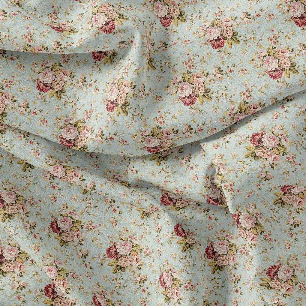 Light Mint Flower Weightless Printed Fabric – we 0 ma01273 110 light mint flower weightless printed fabric 4