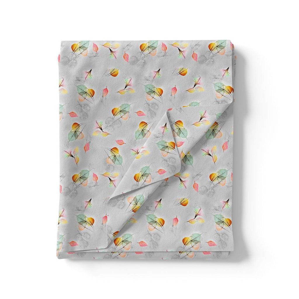 Gray Leaves Weightless Printed Fabric – we 0 ma012732 110 gray leaves weightless printed fabric 3