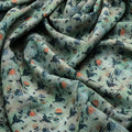 Beautiful Green Seamless Motif Flower Digital Printed Fabric - Weightless – we 0 ma0128 110 beautiful green seamless motif flower digital printed fabric weightless 3