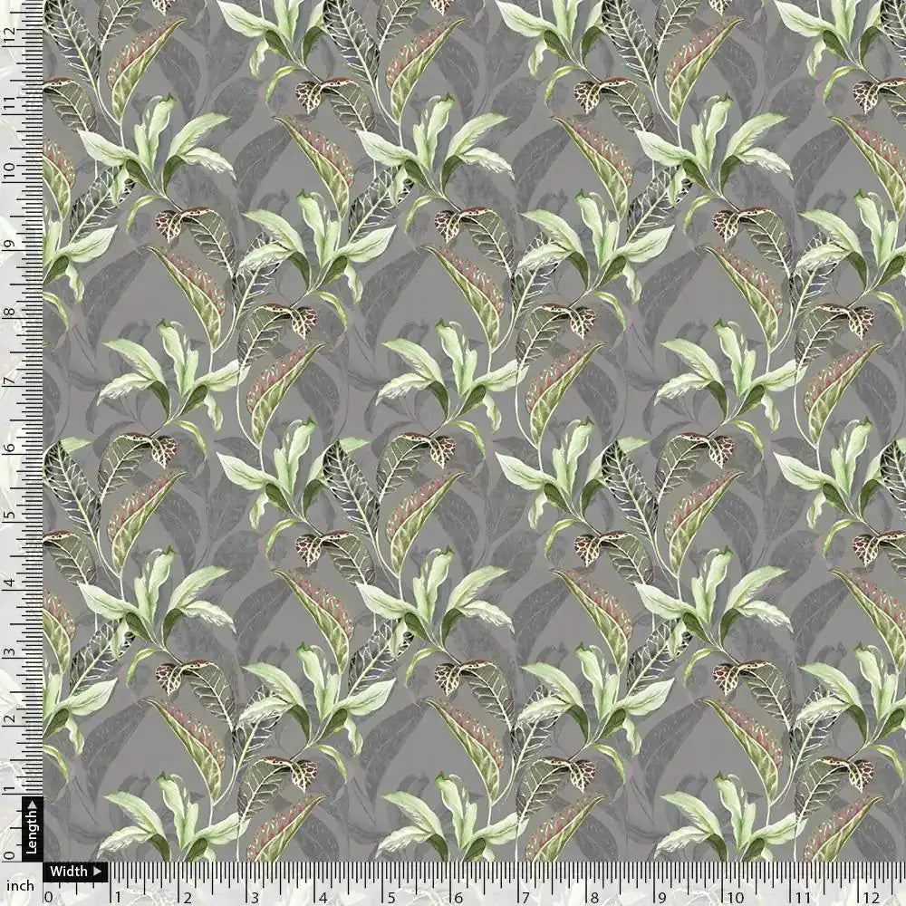 Pista Flower On Grey Digital Printed Fabric  - Weightless – we 0 ma013654 110 pista flower on grey digital printed fabric weightless 4