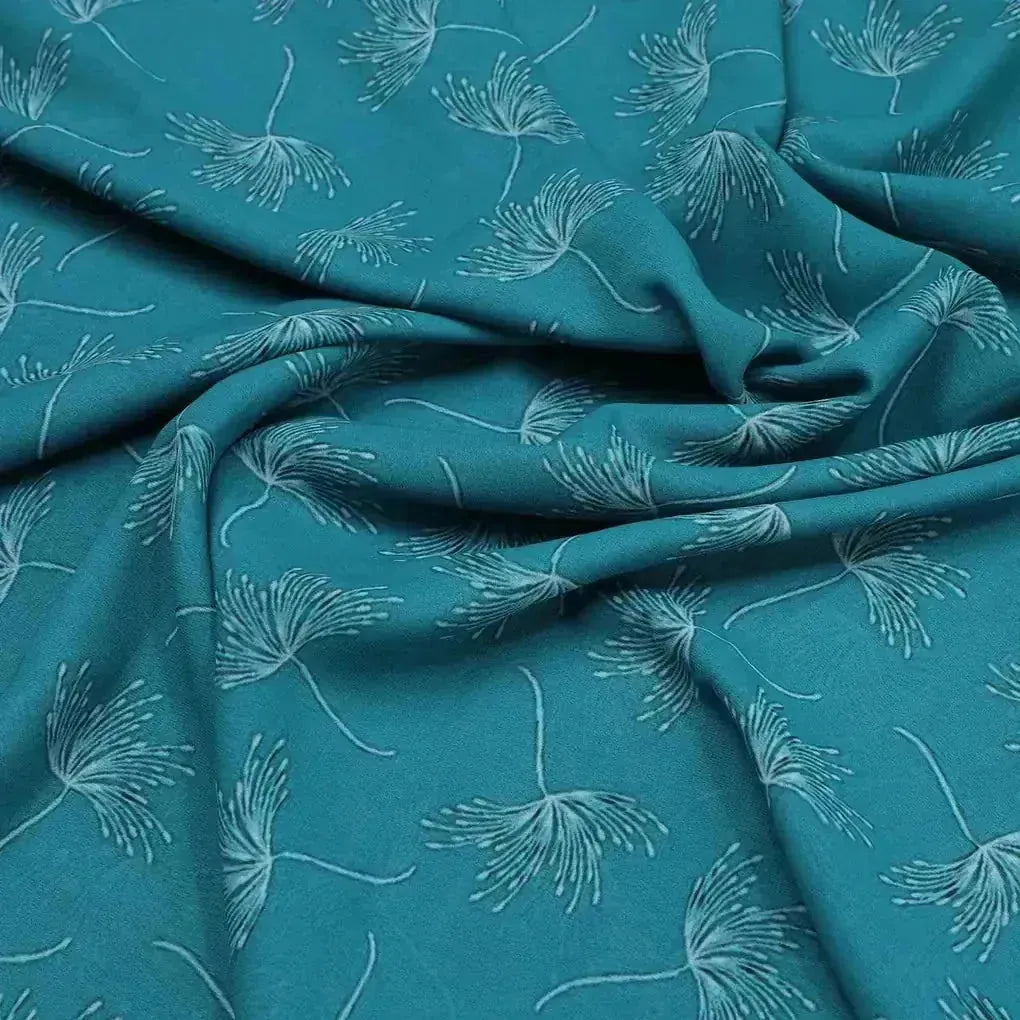 White Floating Flower Digital Printed Fabric - Weightless – we 0 ma0139 110 white floating flower digital printed fabric weightless 3