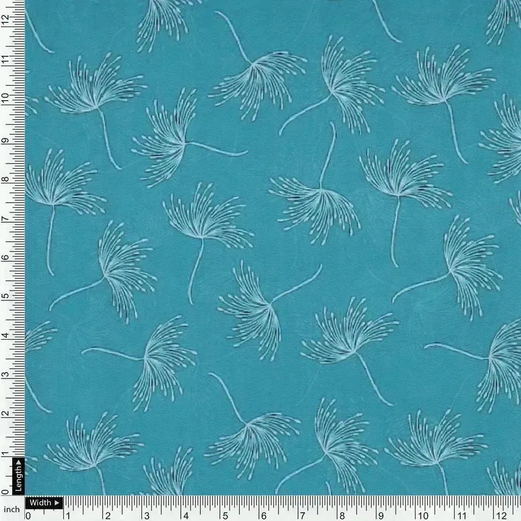 White Floating Flower Digital Printed Fabric - Weightless – we 0 ma0139 110 white floating flower digital printed fabric weightless 4