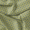 Attractive Tiny Green Link Flower Digital Printed Fabric - Weightless – we 0 ma014921 110 attractive tiny green link flower digital printed fabric weightless 3