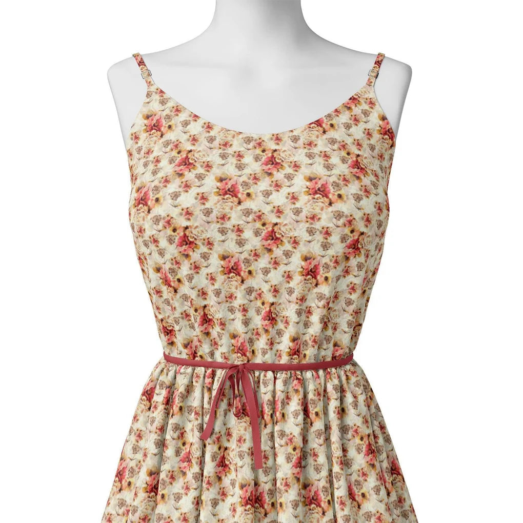 Cream Flower Weightless Printed Fabric – we 0 ma015395 110 cream flower weightless printed fabric 2