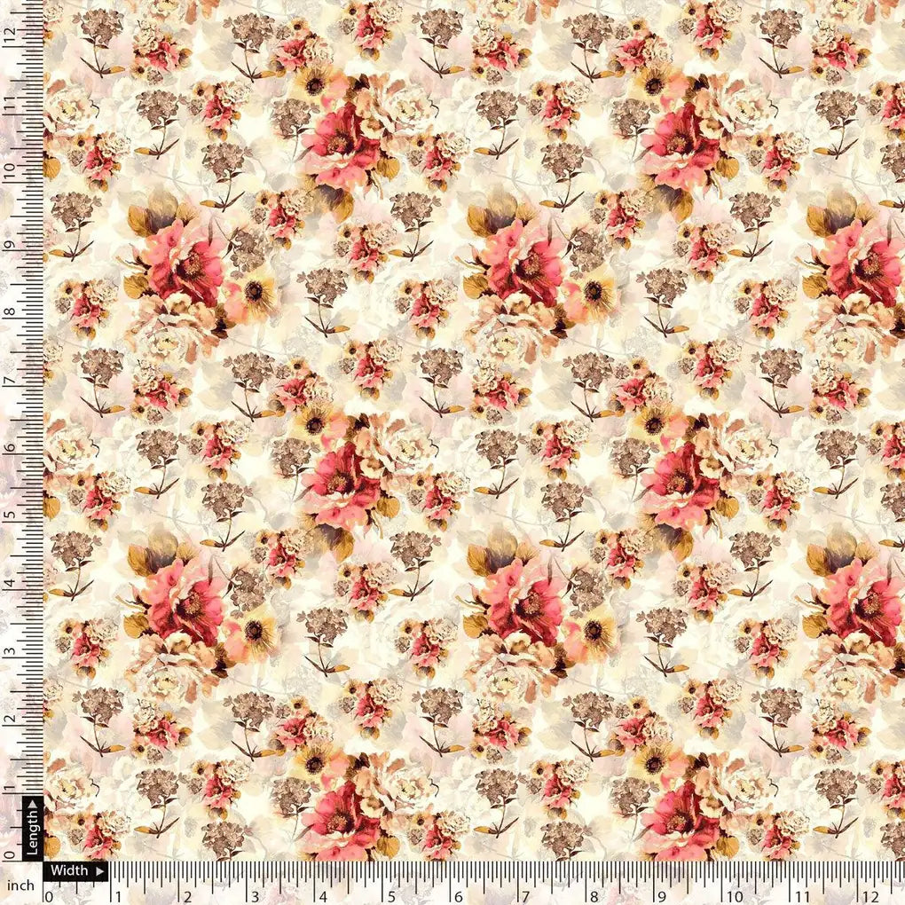 Cream Flower Weightless Printed Fabric – we 0 ma015395 110 cream flower weightless printed fabric 5