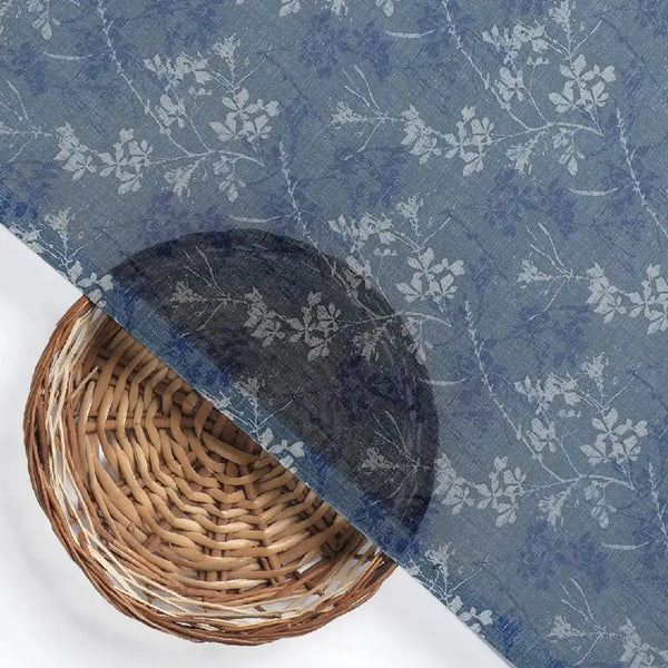 Gray Leaves Weightless Printed Fabric – we 0 ma015597 110 gray leaves weightless printed fabric 2 - alternate view