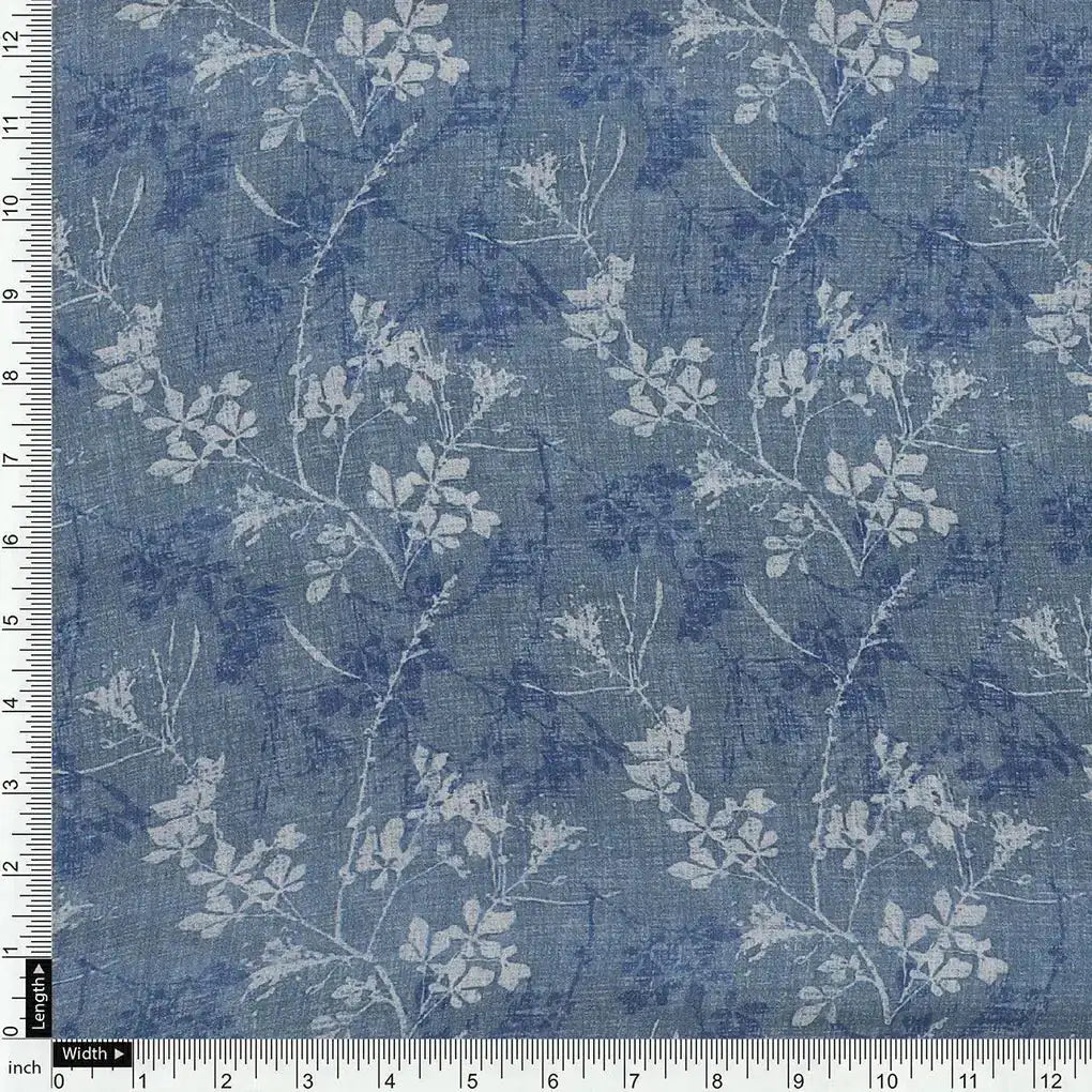 Gray Leaves Weightless Printed Fabric – we 0 ma015597 110 gray leaves weightless printed fabric 4
