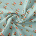 Vintage Flower Repeat Digital Printed Fabric - Weightless – we 0 ma0156 110 vintage flower repeat digital printed fabric weightless 1