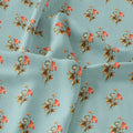 Vintage Flower Repeat Digital Printed Fabric - Weightless – we 0 ma0156 110 vintage flower repeat digital printed fabric weightless 3