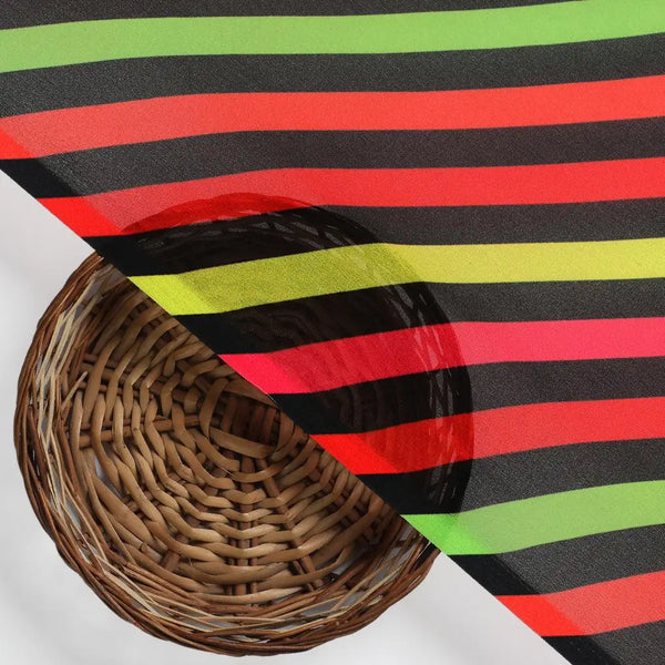 Black Regimental Strips Weightless Printed Fabric – we 0 ma016130 110 black regimental strips weightless printed fabric 2 - alternate view