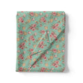 Teal Flower Weightless Printed Fabric – we 0 ma016347 110 teal flower weightless printed fabric 3