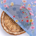 Colour Full Daisy With Spotted Background Digital Printed Fabric - Weightless – we 0 ma016817 110 colour full daisy with spotted background digital printed fabric weightless 2