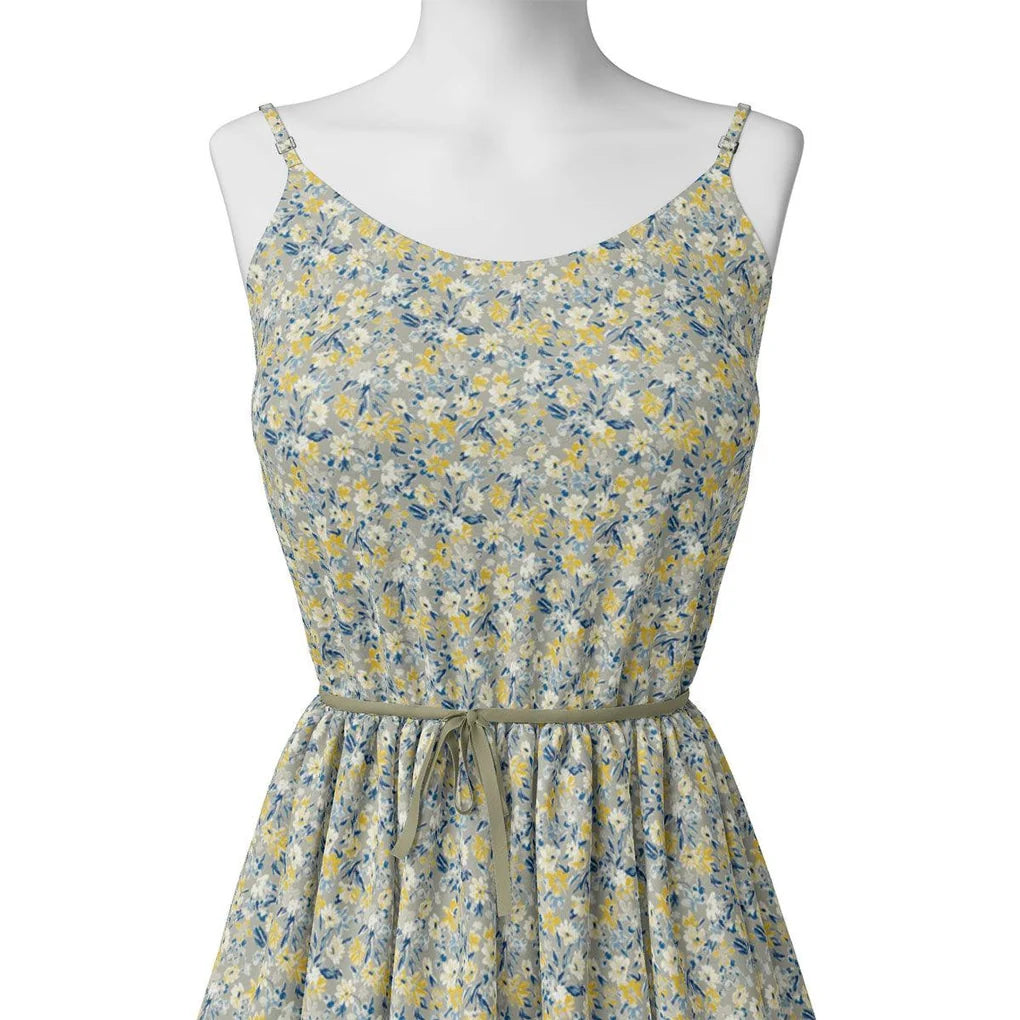 Gray Flower Weightless Printed Fabric – we 0 ma016928 110 gray flower weightless printed fabric 2