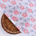 Orange Flower Weightless Printed Fabric – we 0 ma016931 110 orange flower weightless printed fabric 2