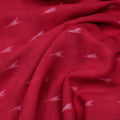 Red Polka Motif Digital Printed Fabric - Weightless – we 0 ma02270 110 red polka motif digital printed fabric weightless 3