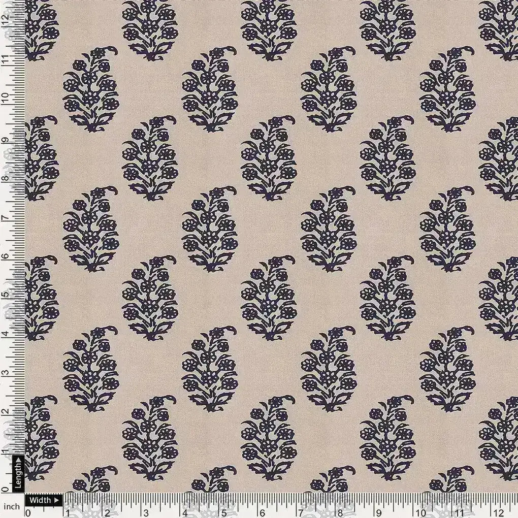 Block Print Motif Digital Printed Fabric - Weightless – we 0 ma03105p4 110 block print motif digital printed fabric weightless 4