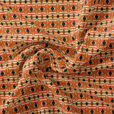 Orange Abstract Repeat Motif Digital Printed Fabric - Weightless – we 0 ma03322p2 110 orange abstract repeat motif digital printed fabric weightless 1