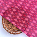 Classic Multi Pattern Ikat Pink Colour Digital Printed Fabric - Weightless – we 0 ma03331 110 classic multi pattern ikat pink colour digital printed fabric weightless 2
