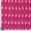 Classic Multi Pattern Ikat Pink Colour Digital Printed Fabric - Weightless – we 0 ma03331 110 classic multi pattern ikat pink colour digital printed fabric weightless 4