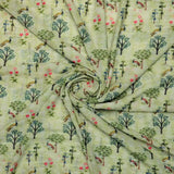 Pista Chinoiserie With Birds Digital Printed Fabric - Weightless – we 0 ma04430 110 pista chinoiserie with birds digital printed fabric weightless 1