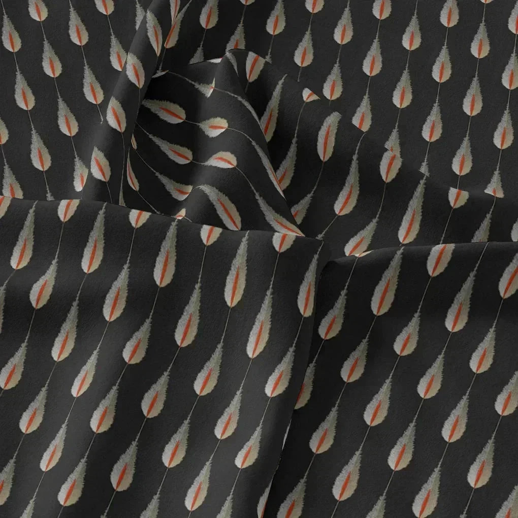 Feather Stripes Digital Printed Fabric - Weightless – we 0 ma05232 110 feather stripes digital printed fabric weightless 3