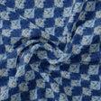 Flower Leaves With Blue Harlequin Digital Printed Fabric - Weightless – we 0 ma0559 110 flower leaves with blue harlequin digital printed fabric weightless 1