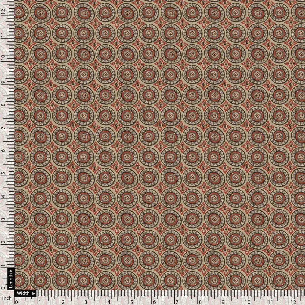 Browny Abstract Circle Repeat Digital Printed Fabric - Weightless – we 0 ma05783 110 browny abstract circle repeat digital printed fabric weightless 5