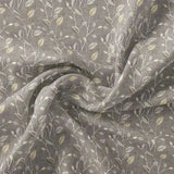 Brown Leaves With Stalk Digital Printed Fabric - Weightless – we 0 ma06380 110 brown leaves with stalk digital printed fabric weightless 1