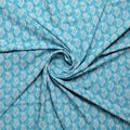 Morden Mango Leaves With Gumbo Colour Digital Printed Fabric - Weightless – we 0 ma0694 110 morden mango leaves with gumbo colour digital printed fabric weightless 1