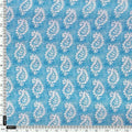 Morden Mango Leaves With Gumbo Colour Digital Printed Fabric - Weightless – we 0 ma0694 110 morden mango leaves with gumbo colour digital printed fabric weightless 4