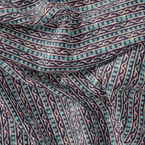 Attractive Polka Dot With Strips Digital Printed Fabric - Weightless – we 0 ma0716 110 attractive polka dot with strips digital printed fabric weightless 1