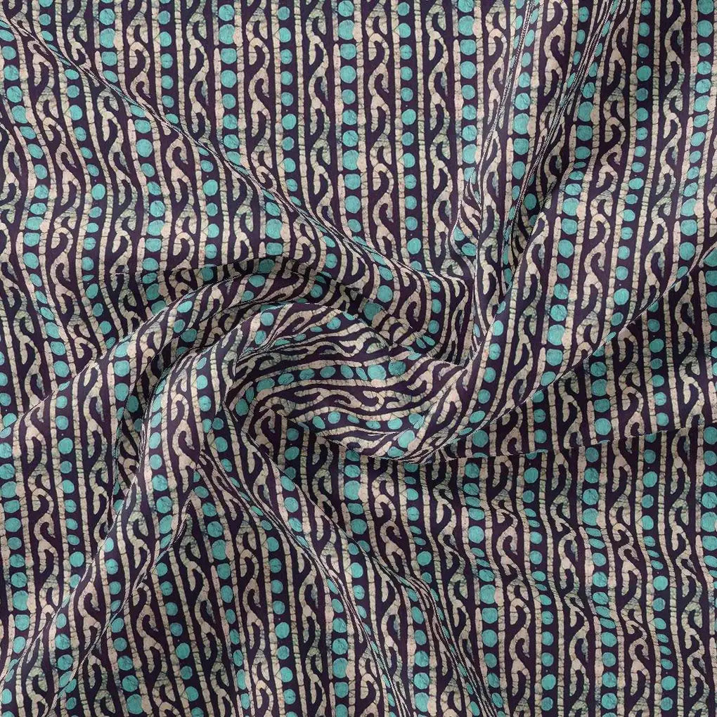Attractive Polka Dot With Strips Digital Printed Fabric - Weightless – we 0 ma0716 110 attractive polka dot with strips digital printed fabric weightless 3