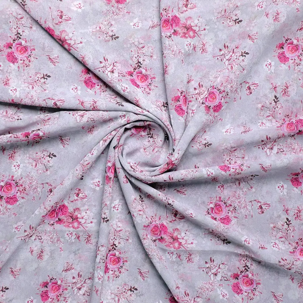Tiny Roses Of Seamless Pattern Digital Printed Fabric - Weightless – we 0 ma08607 110 tiny roses of seamless pattern digital printed fabric weightless 1