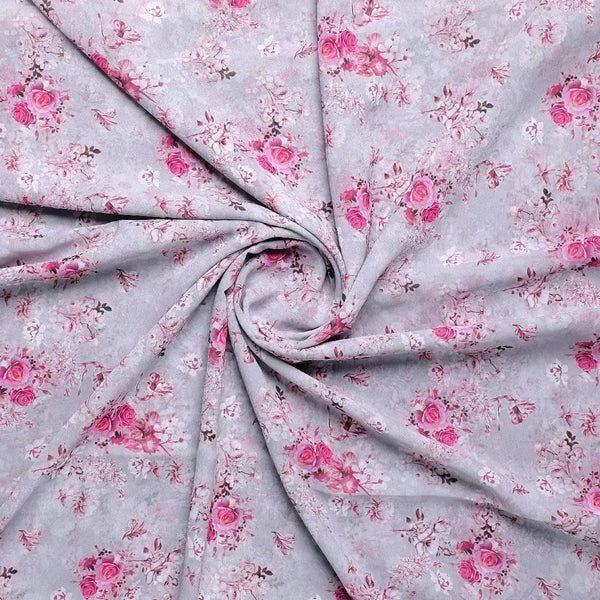 Tiny Roses Of Seamless Pattern Digital Printed Fabric - Weightless – we 0 ma08607 110 tiny roses of seamless pattern digital printed fabric weightless 1