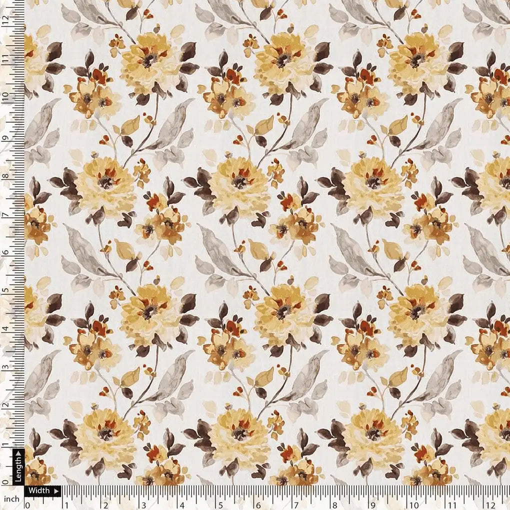 White Flower Weightless Printed Fabric – we 0 ma09190 110 white flower weightless printed fabric 5