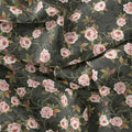 Ditsy Pink Rose With Green Leaves Digital Printed Fabric - Weightless – we 0 ta 05727 110 ditsy pink rose with green leaves digital printed fabric weightless 1