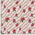 Autumnal Red Roses With Leaves Digital Printed Fabric - Weightless – we 0 ta 06478 110 autumnal red roses with leaves digital printed fabric weightless 4
