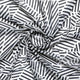 Attractive Black Strips With Bone Colour Digital Printed Fabric - Weightless – we 0 ta0078 110 attractive black strips with bone colour digital printed fabric weightless 1