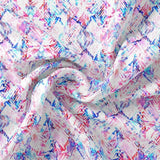 Geometric Colourful Water paint Digital Printed Fabric - Weightless – we 0 ta0104 110 geometric colourful water paint digital printed fabric weightless 1