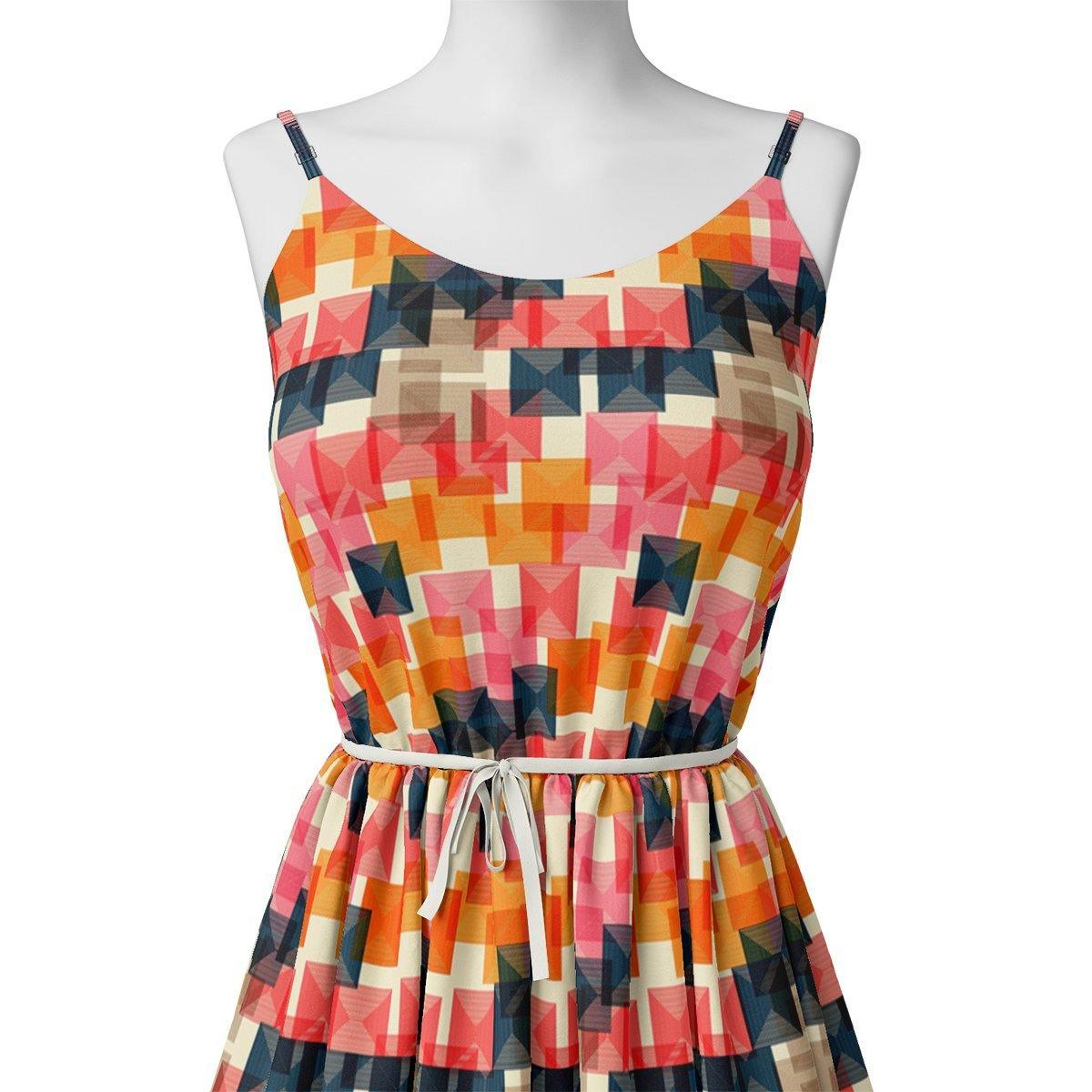 Abstract Squares Digital Printed Fabric – we 0 ta01098 110 abstract squares digital printed fabric 2