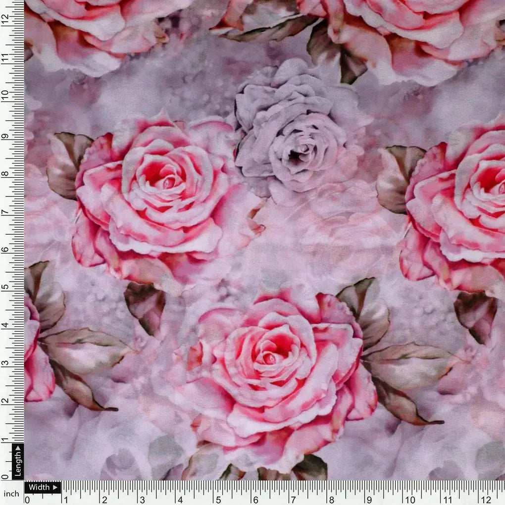 Rosegold Flower Digital Printed Fabric – we 0 ta01141 110 rosegold flower digital printed fabric 4