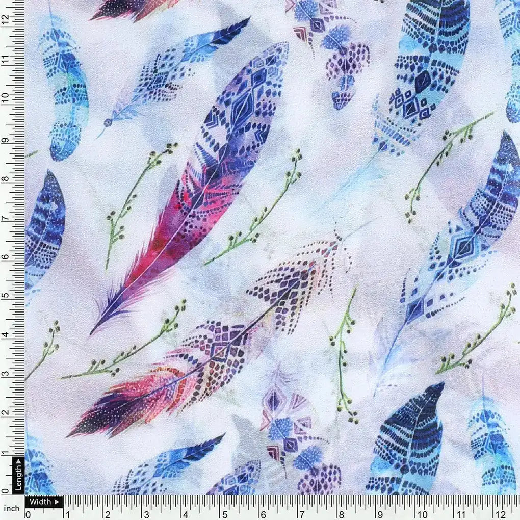 Feathers Digital Printed Fabric – we 0 ta01149 110 feathers digital printed fabric 4