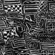 French Black And White Ghost Digital Printed Fabric - Weightless – we 0 ta0150 110 french black and white ghost digital printed fabric weightless 1